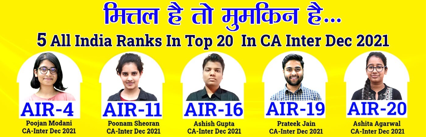 CA Intermediate Results - 2Nd Banner