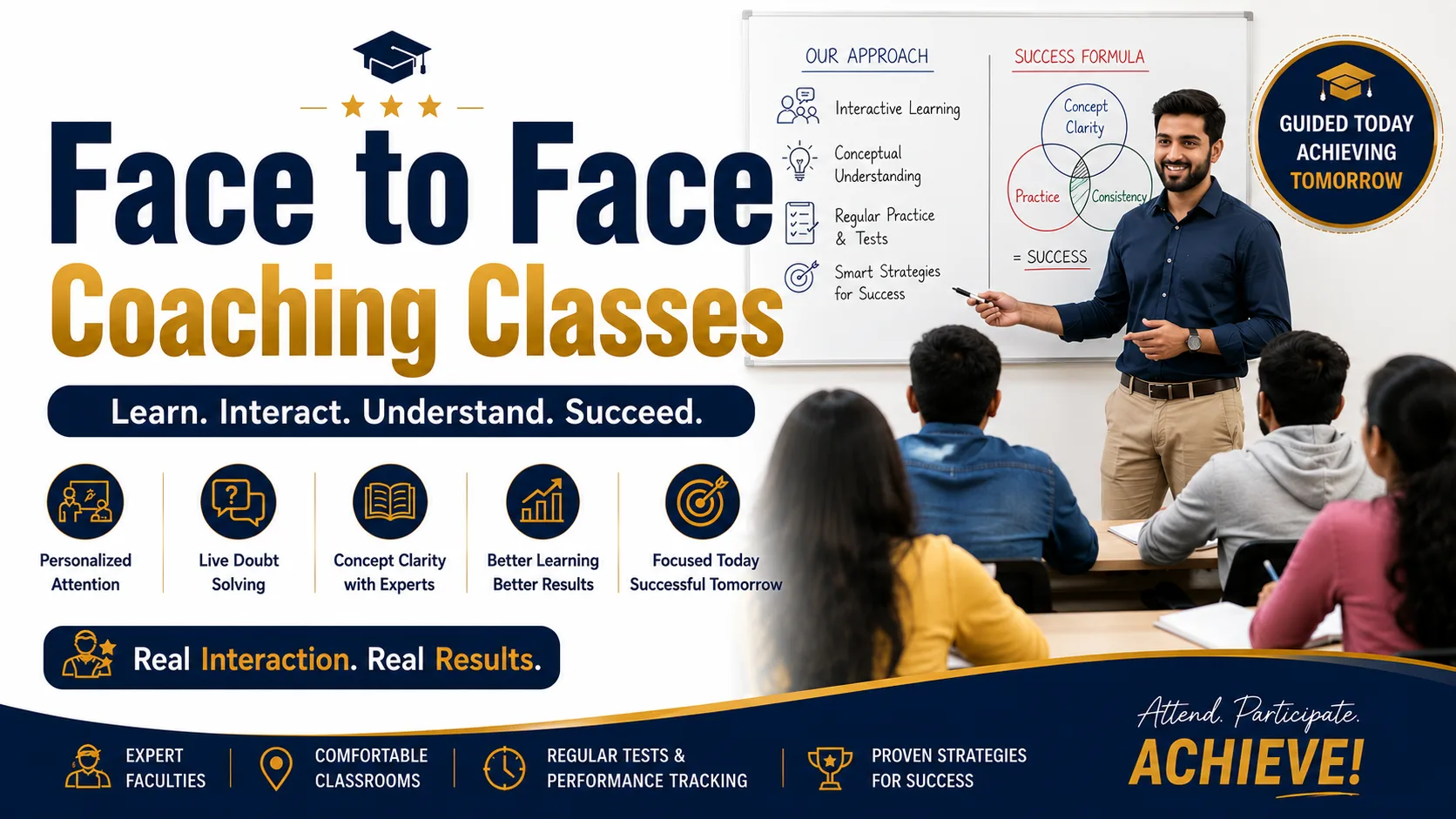 Face to face CA coaching classes