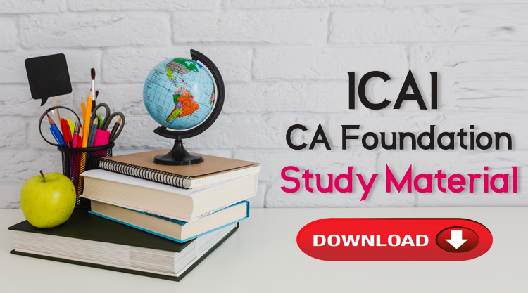 download icai ca foundation study material pdf