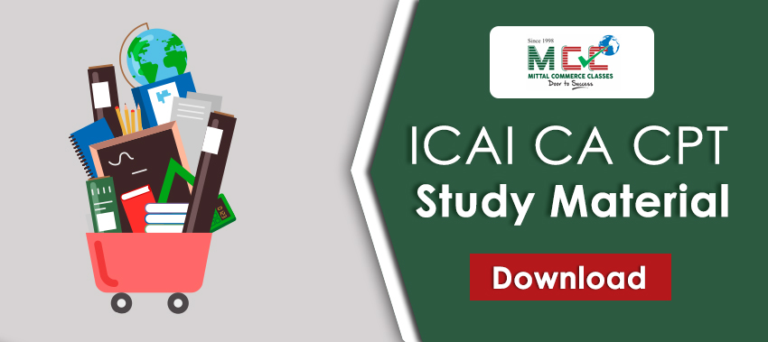 Download ICAI CA CPT Study Material