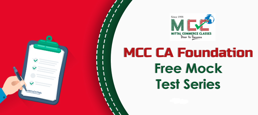 MCC CA Foundation Free Mock Test Series