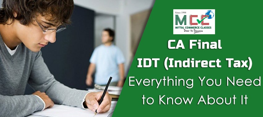 CA Final idt (indirect tax laws)