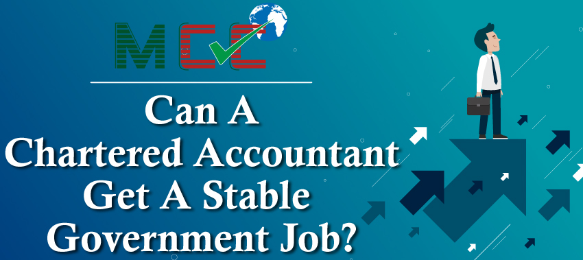 CA a ca gets a stable govt job