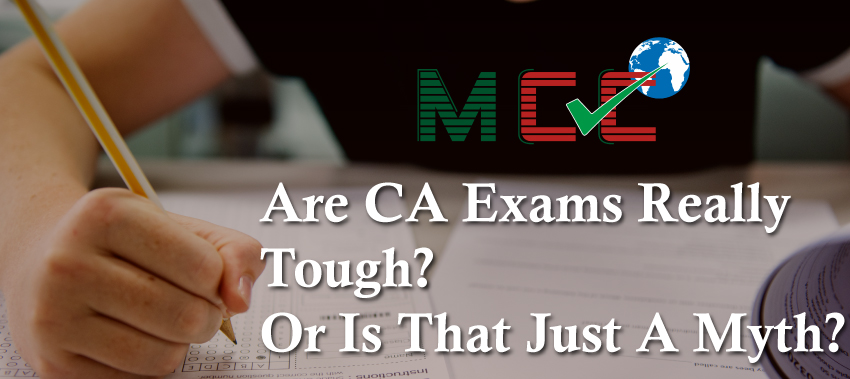 CA exams myth