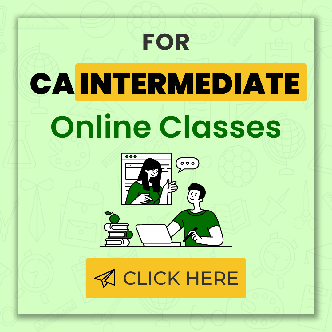 CA intermediate Online Classes
