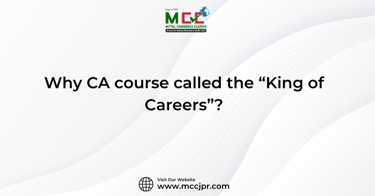 CA course called the “King of Careers”