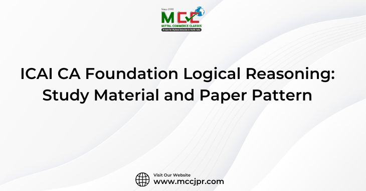 ICAI CA Foundation Logical Reasoning