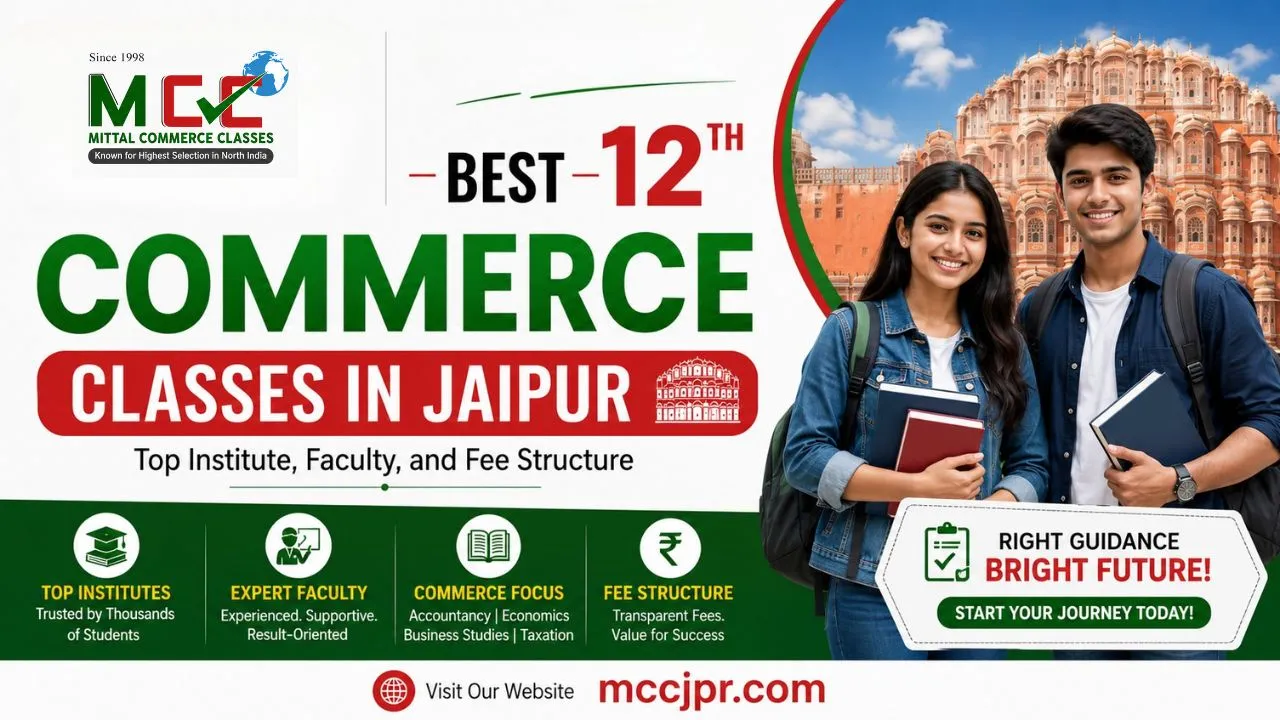 Best 12th Commerce Classes in Jaipur